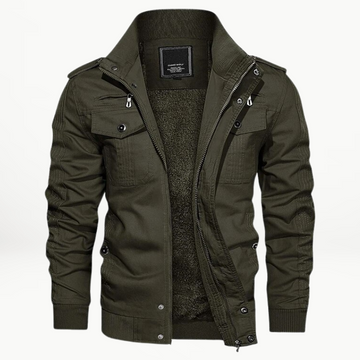 Jaxon - Manteau chaud et moelleux avec zip