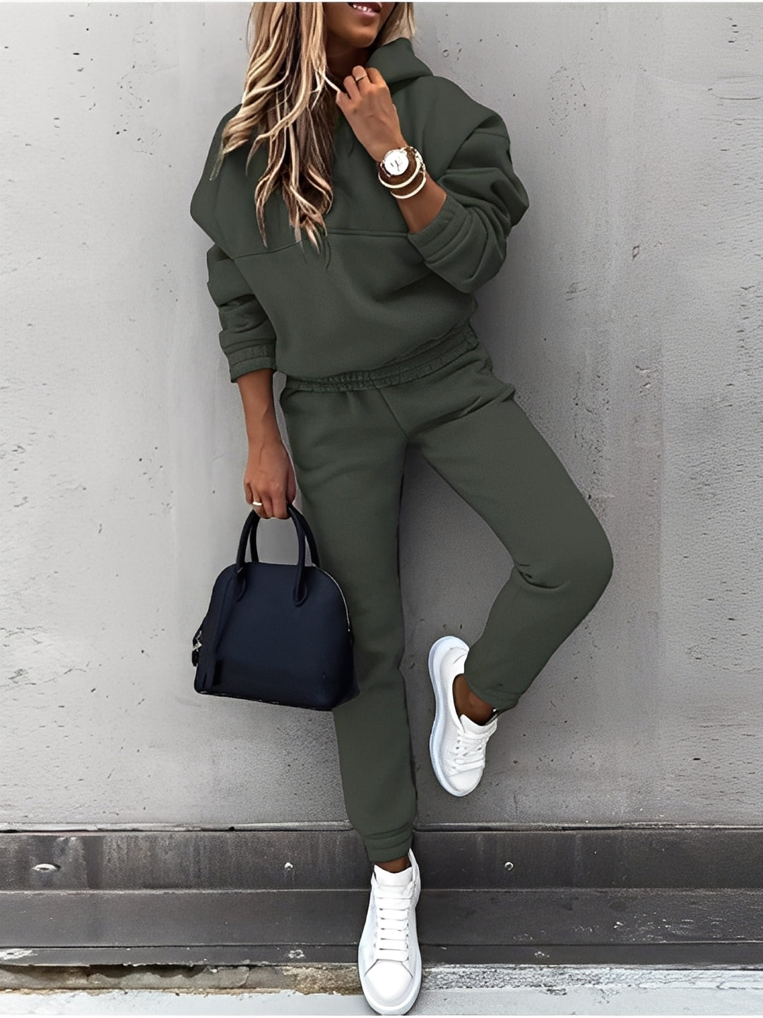 Dianna - Ensemble de jogging stylé avec capuche pour femmes