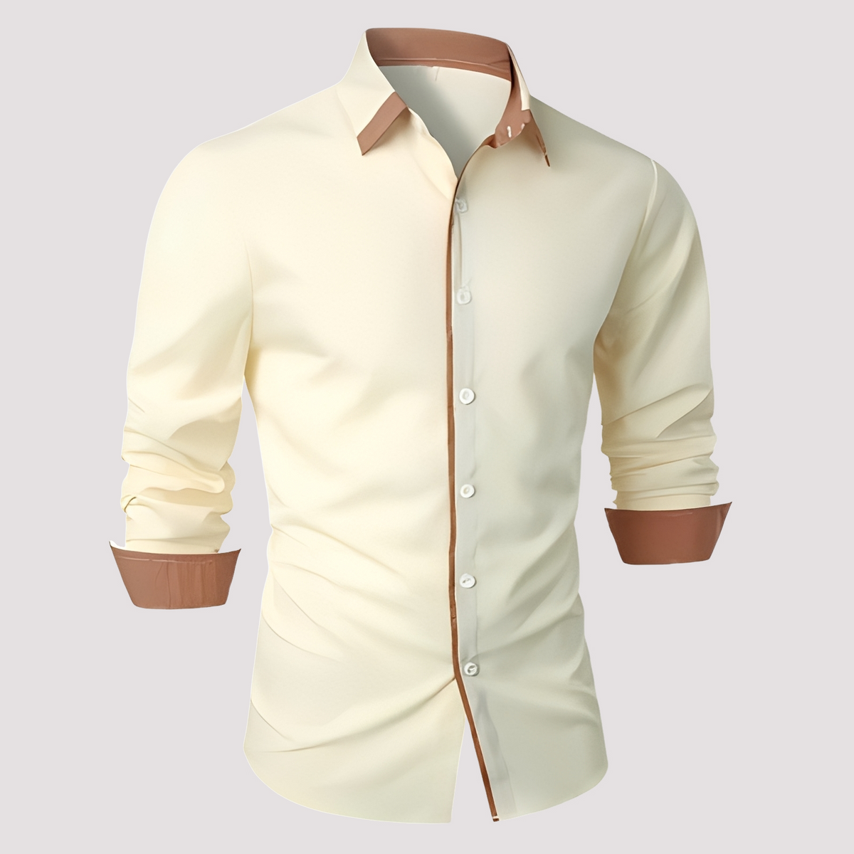 Samuel - Surchemise élégante à manches longues pour hommes