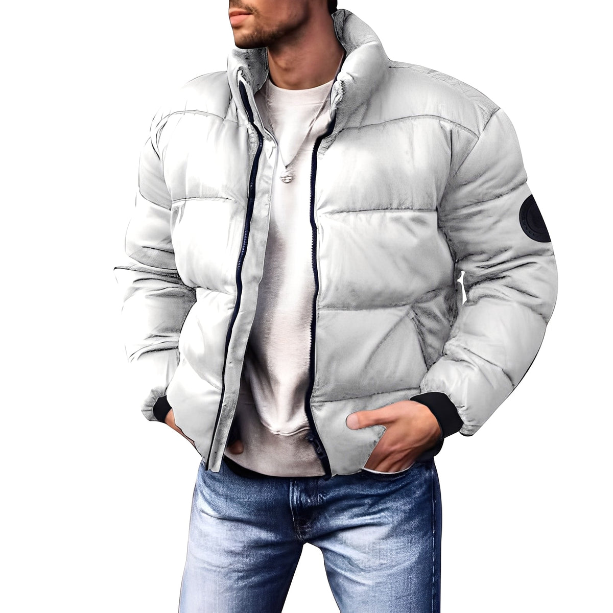 Keaton - Stylée, doudoune matelassée pour hommes