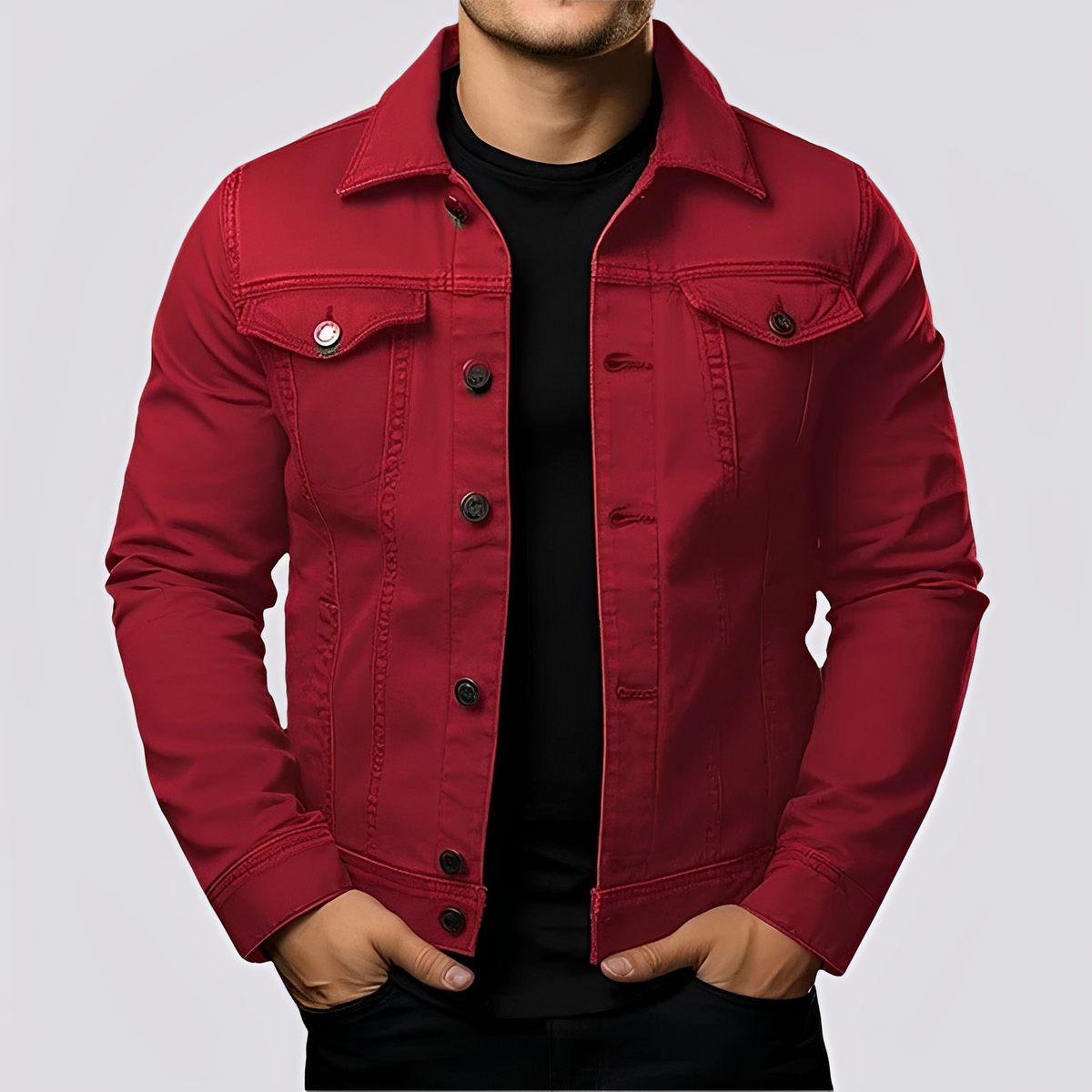 Maxwell - Veste classique pour hommes en matériau résistant