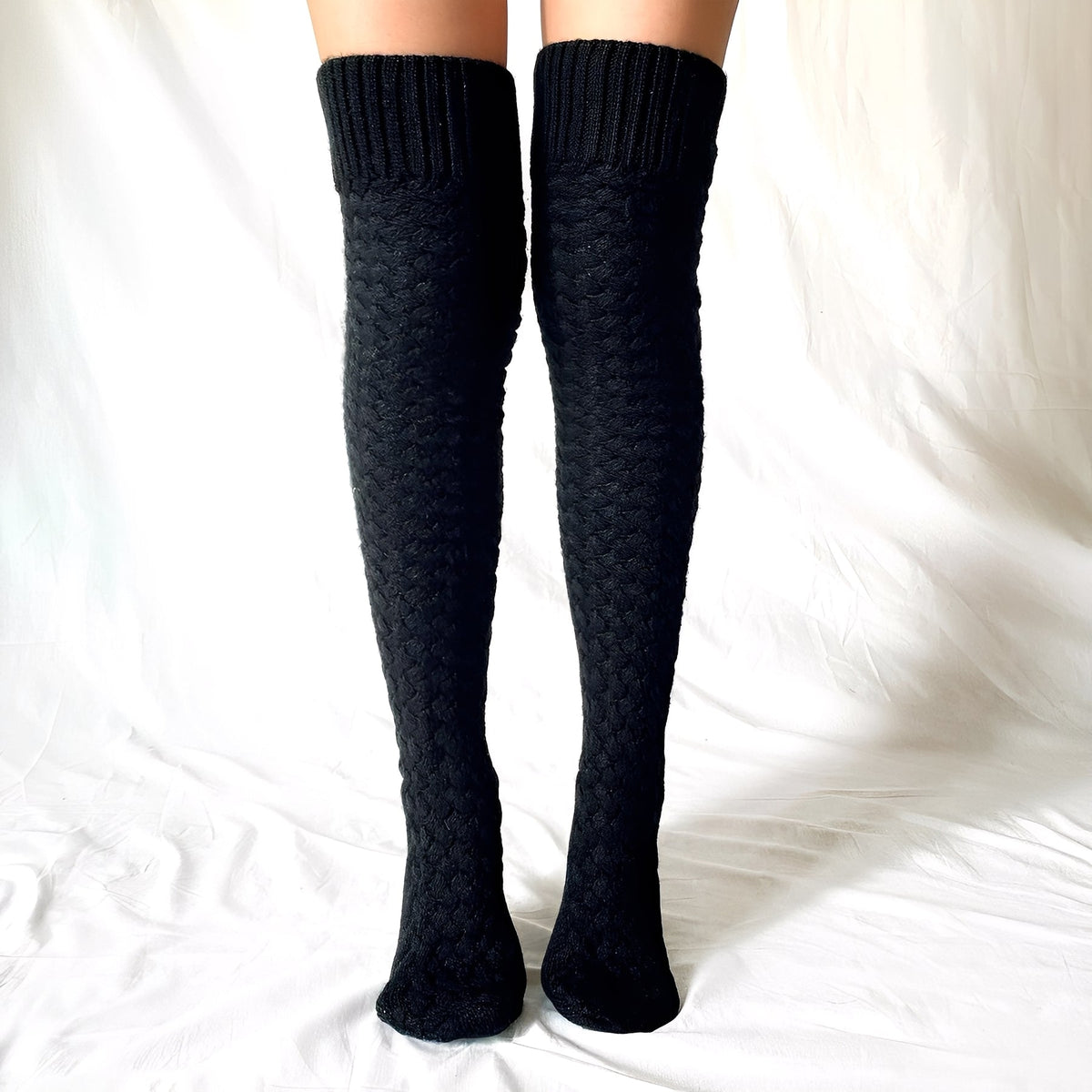Madeline - Épaisses, chaudes chaussettes hautes pour femmes