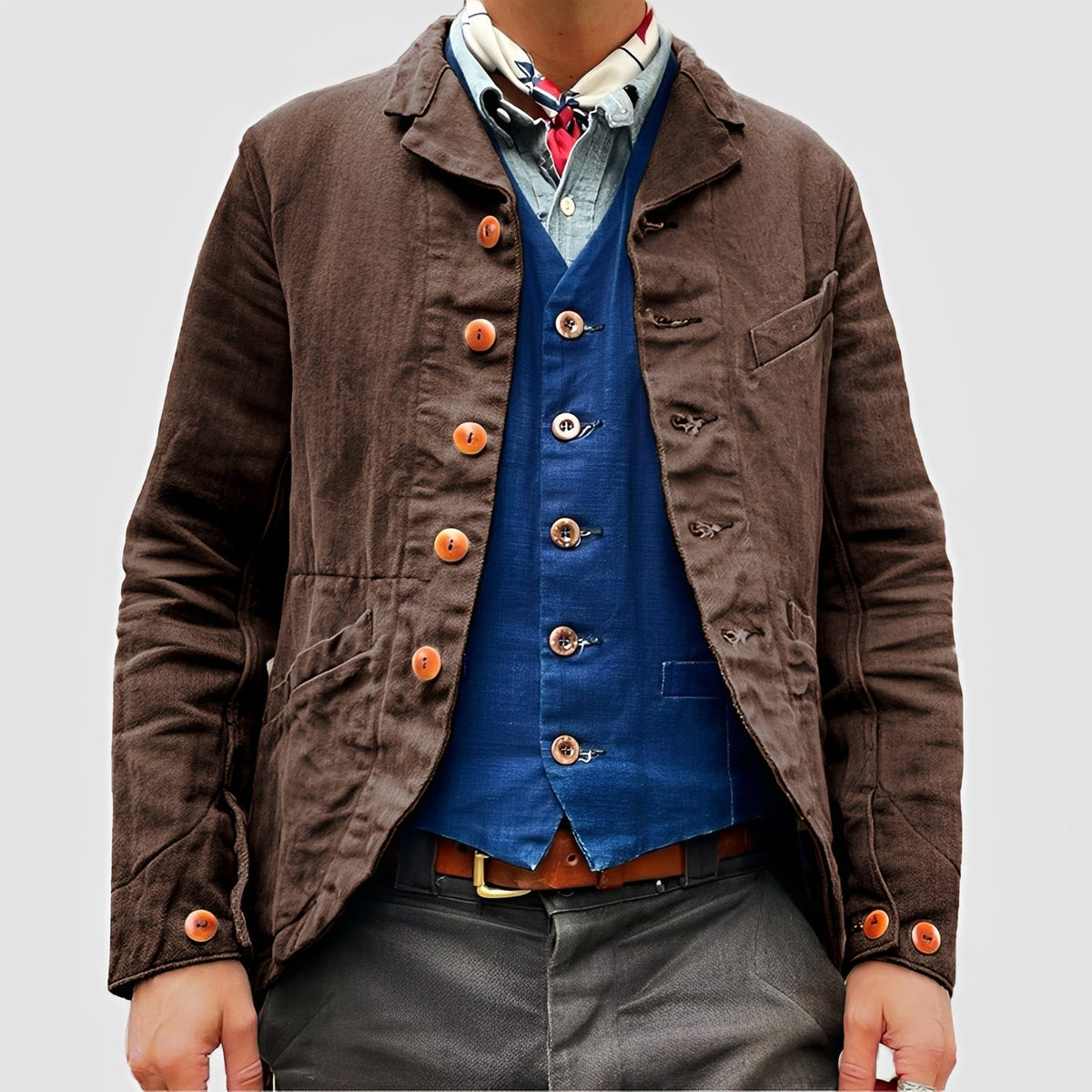 Rick - Veste décontractée à poches multiples
