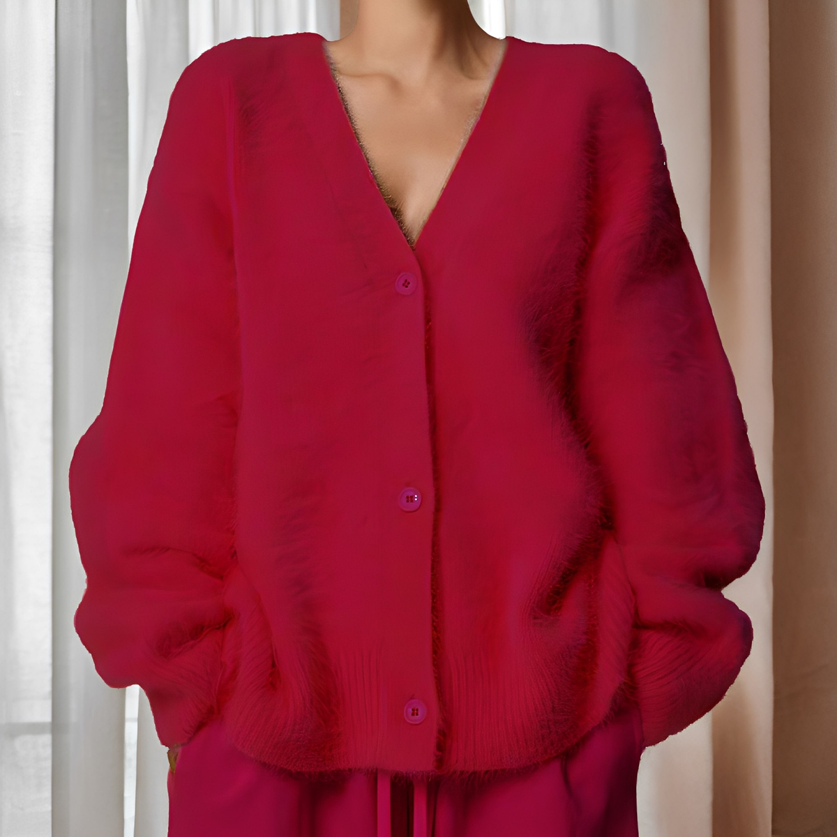 Emberly - Pull pour femmes, coupe décontractée et ample