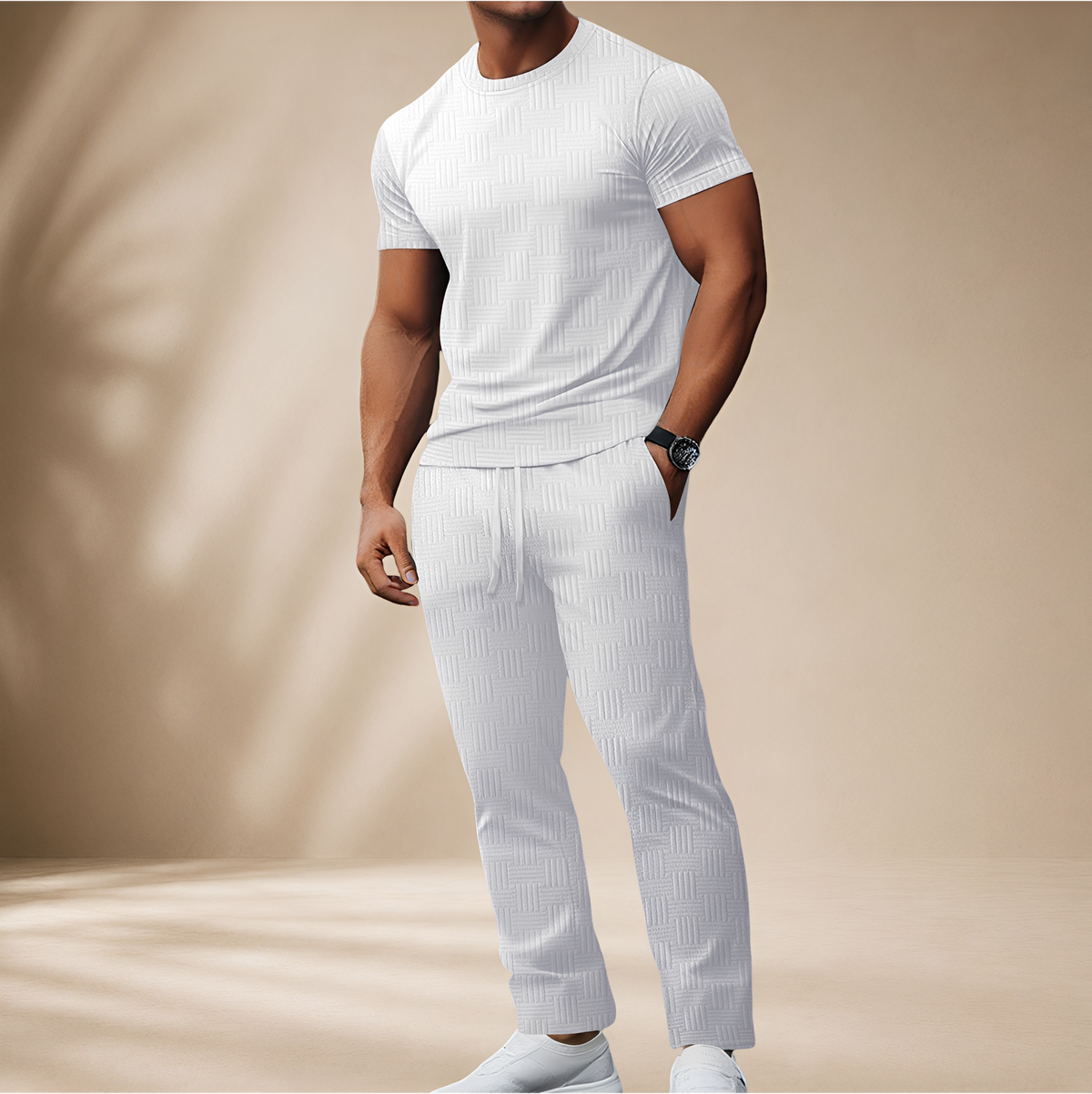 Thomas - Ensemble T-shirt et Pantalon Élégant