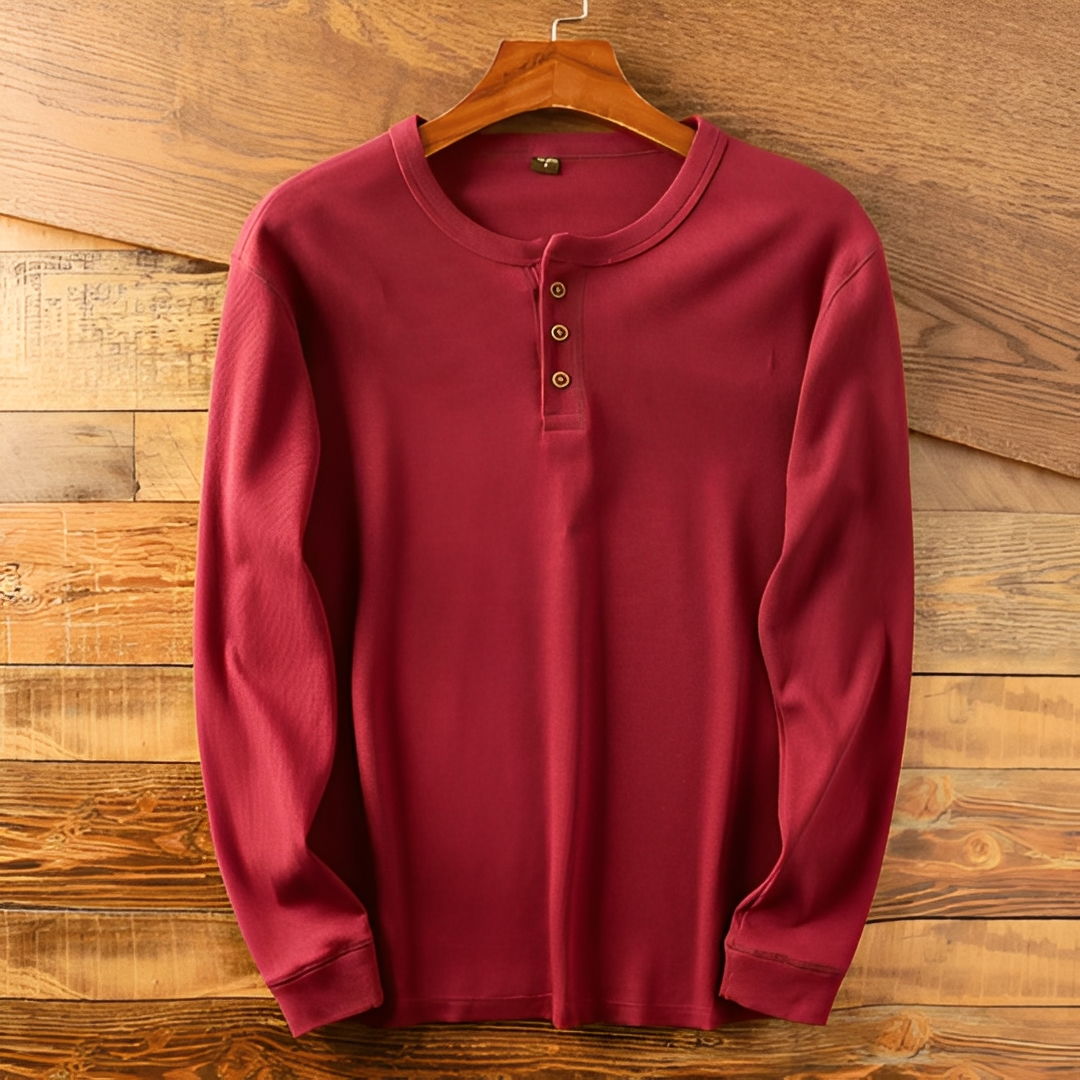 Benjie - Chemise à manches longues agréable pour homme