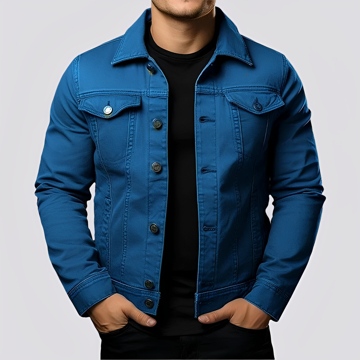 Maxwell - Veste classique pour hommes en matériau résistant