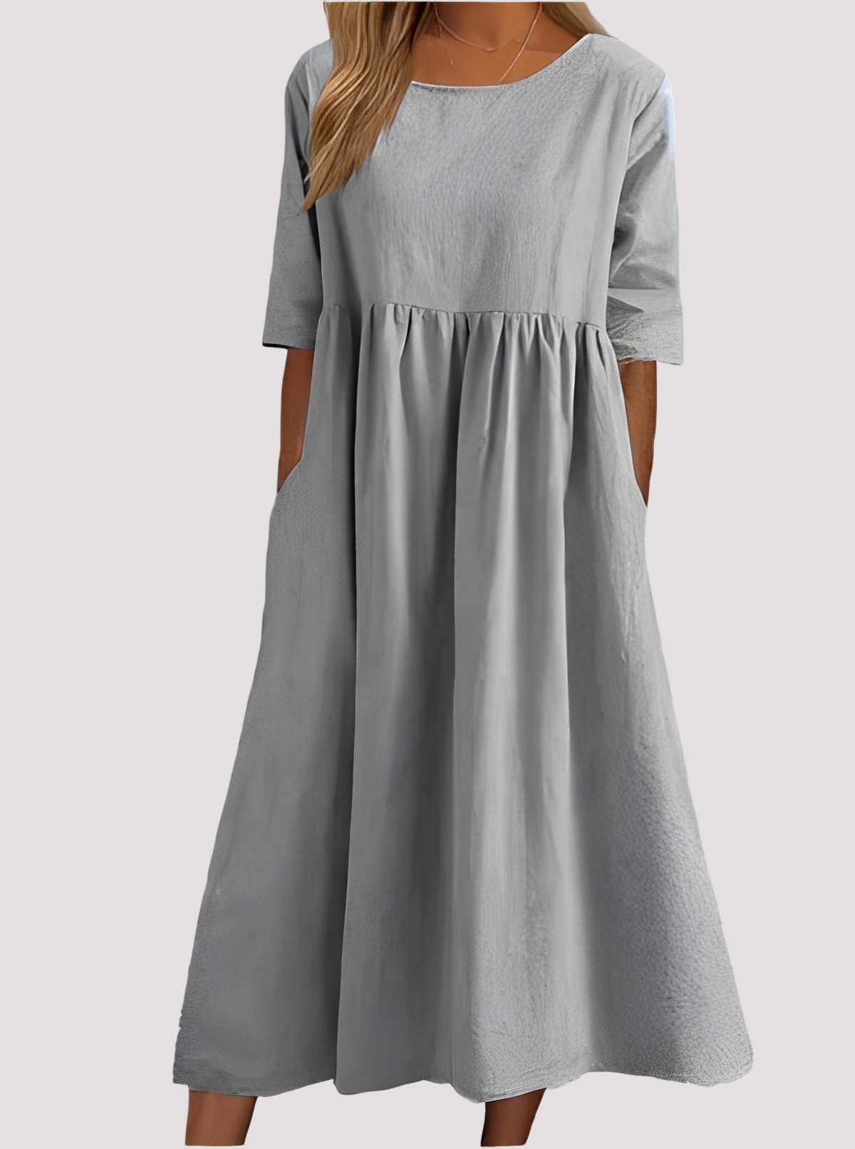 Julie - Robe décontractée avec poches pour femmes