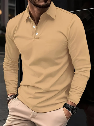 Burton - Classique polo à manches longues pour hommes