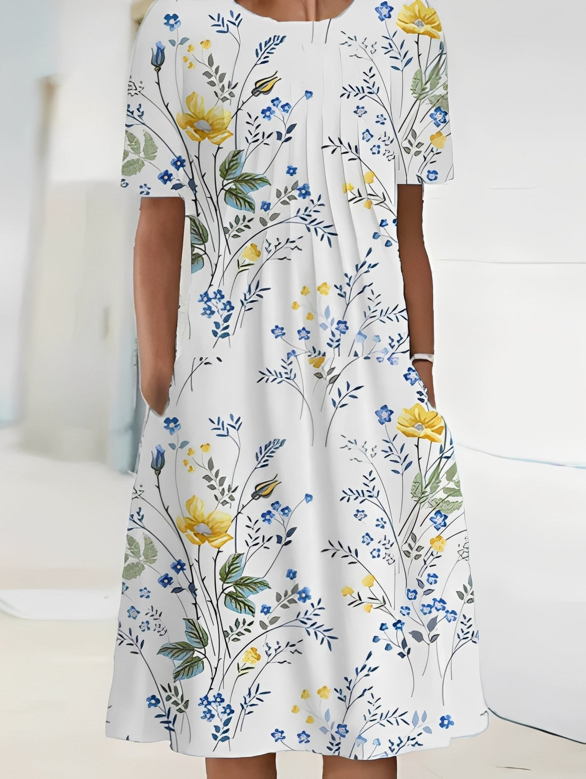Jodie - Robe élégante avec imprimé pour femmes