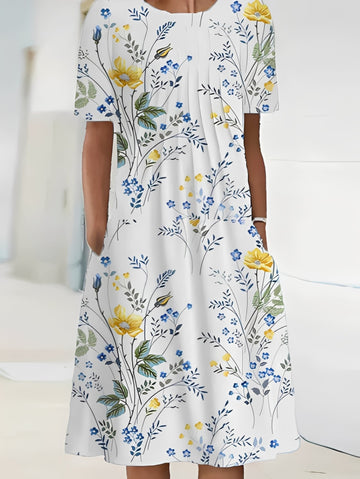 Jodie - Robe élégante avec imprimé pour femmes