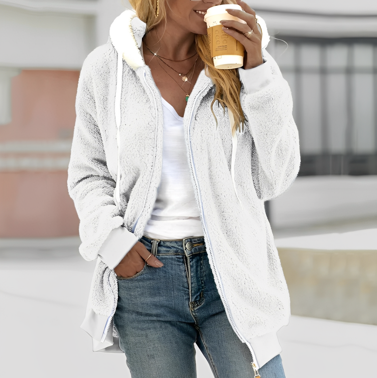 Chloe - Veste à capuche chaude pour femmes