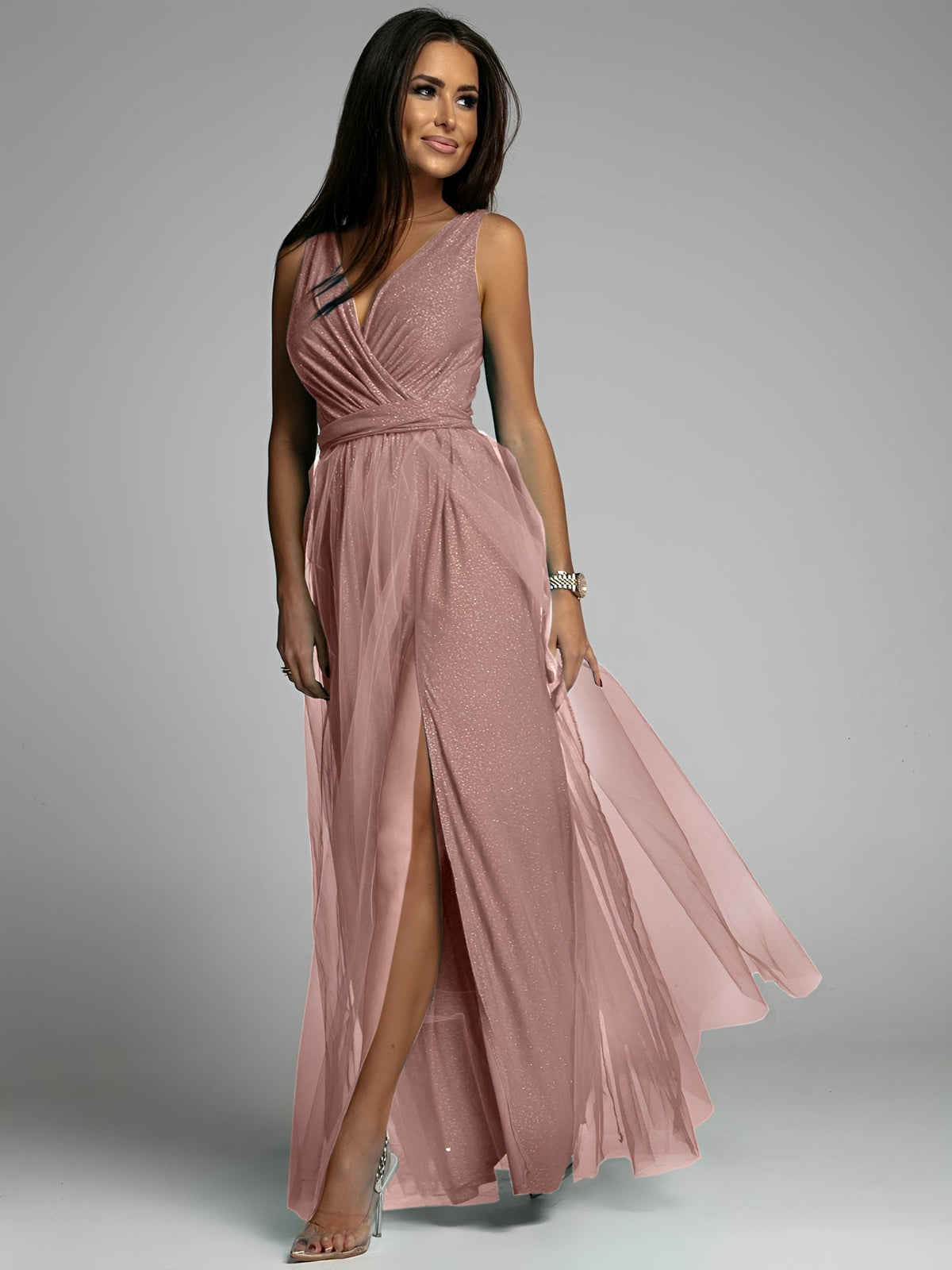 Rachael - Robe chic sans manches pour femmes