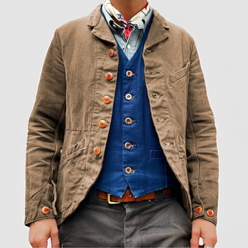 Rick - Veste décontractée à poches multiples
