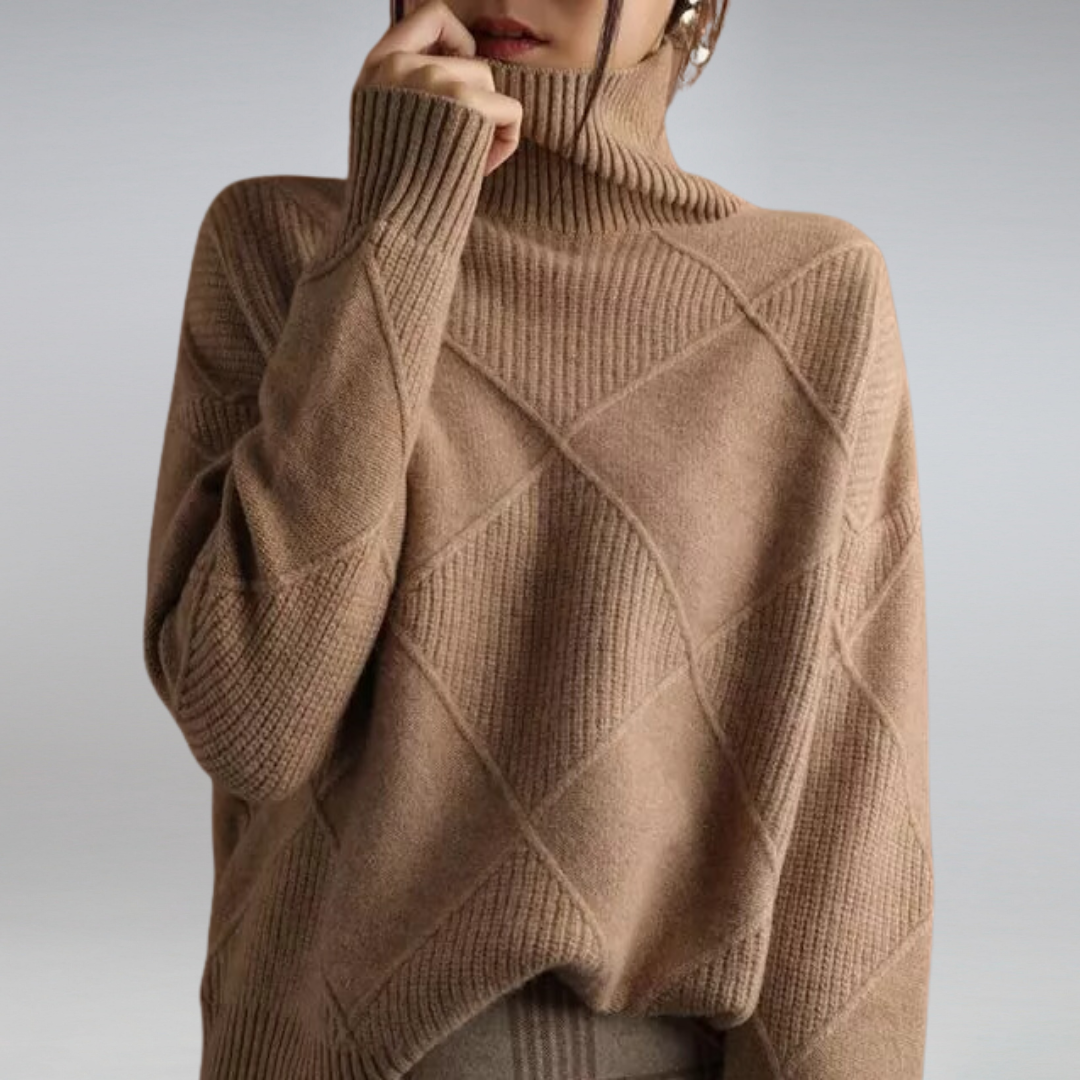 Camille - Pull à col roulé pour femmes