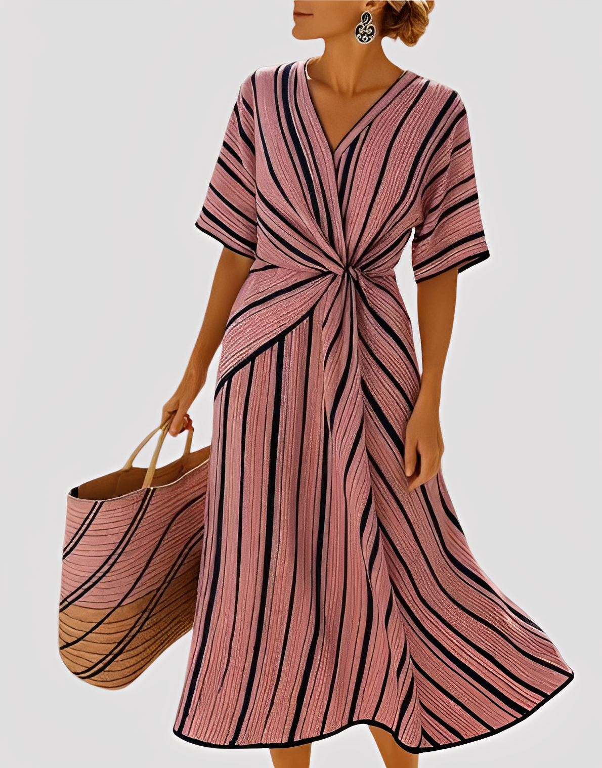 Mabel - Robe maxi chic et ample pour femmes