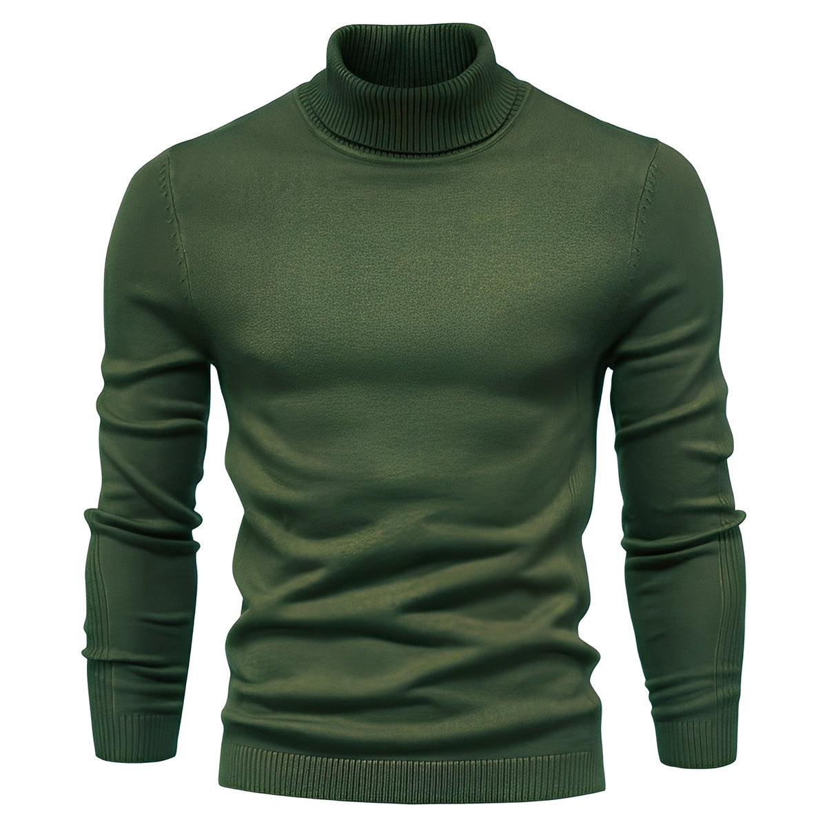 Carson - Pull avec col roulé chic