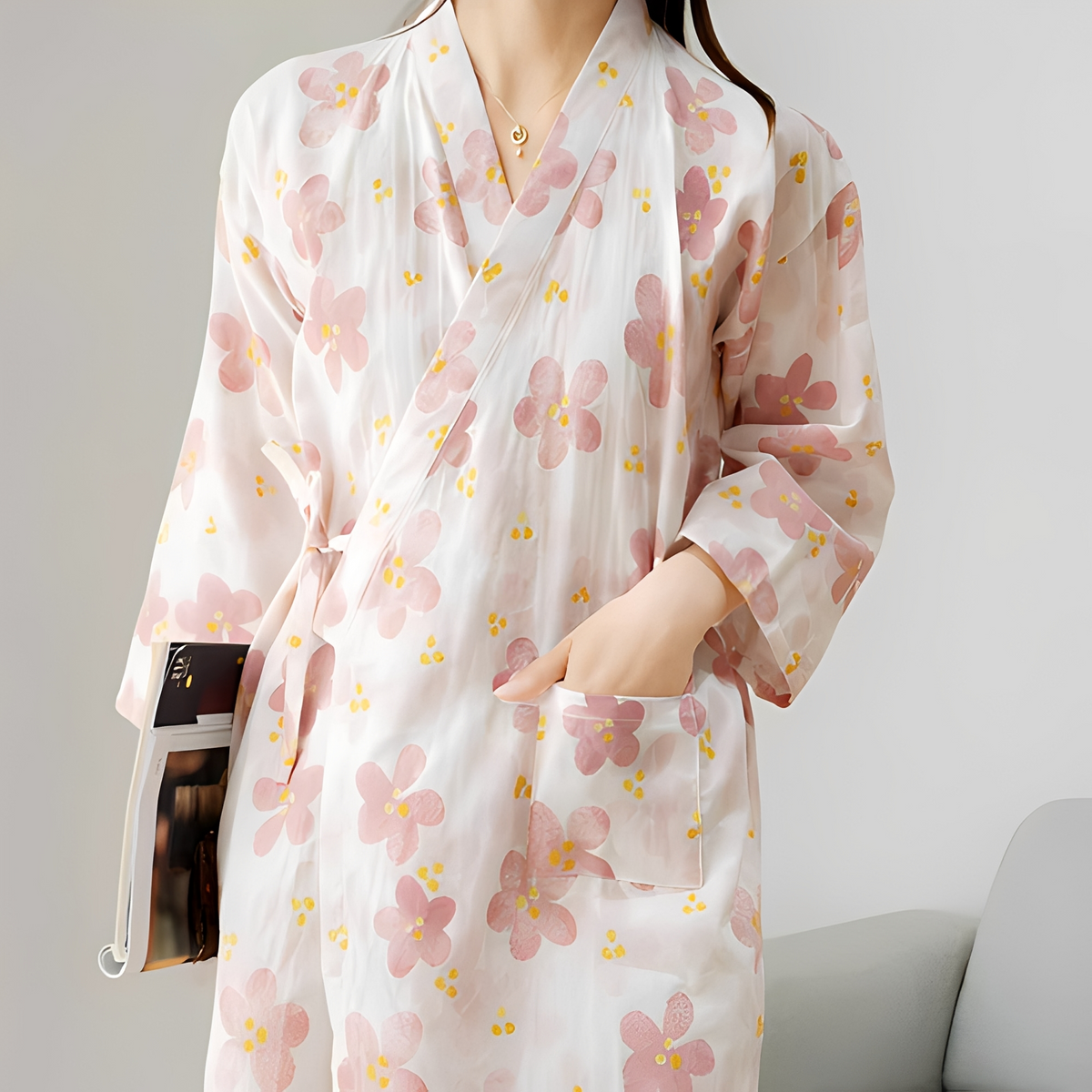 Renalyn - Robe florale chic pour femme
