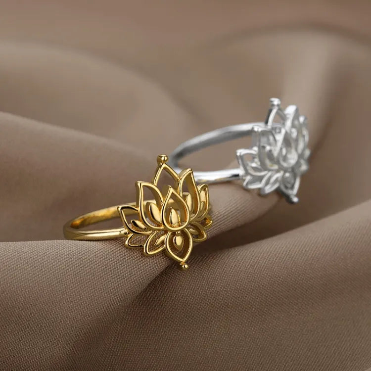 Fleur de Lotus - Bague délicate
