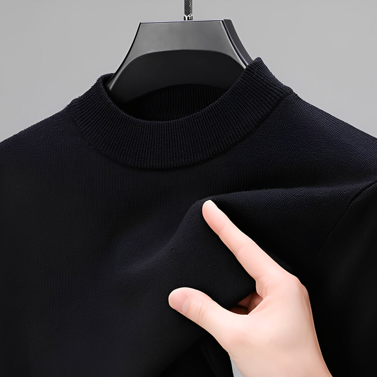 Davis - Pull décontracté avec ourlet pour hommes