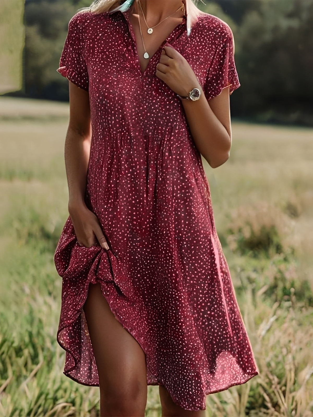 Gloria - Robe classique ethnique pour femmes