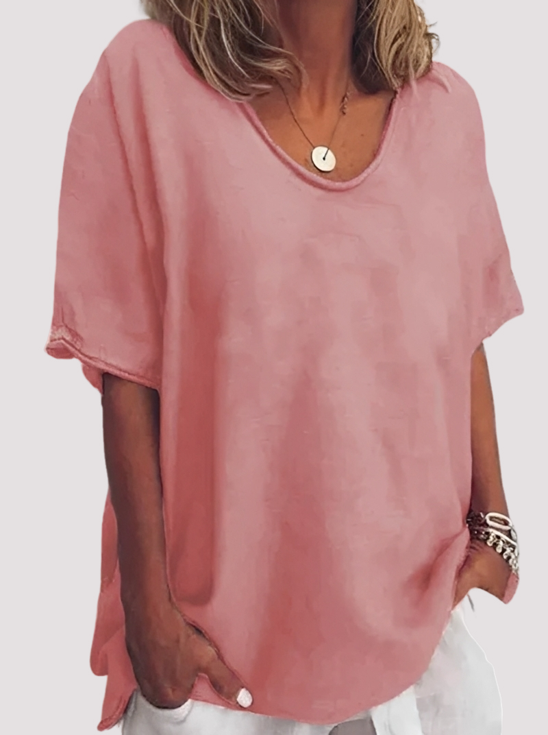 Joanne - Chemise décontractée et ample pour femmes
