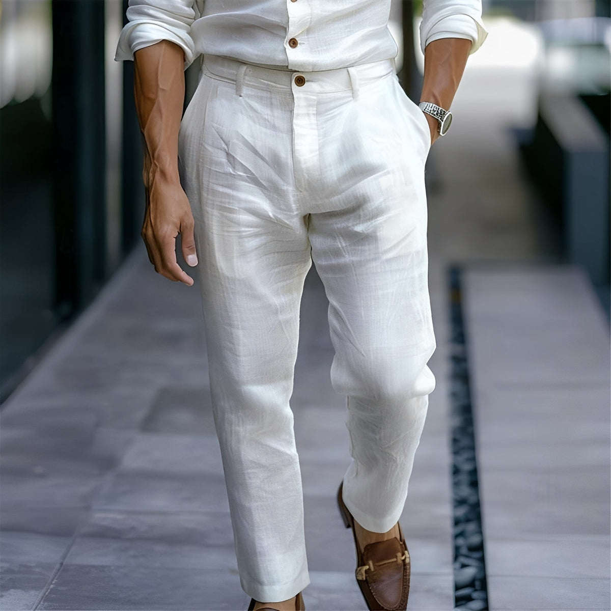 Russell - Pantalon ample et confortable pour hommes