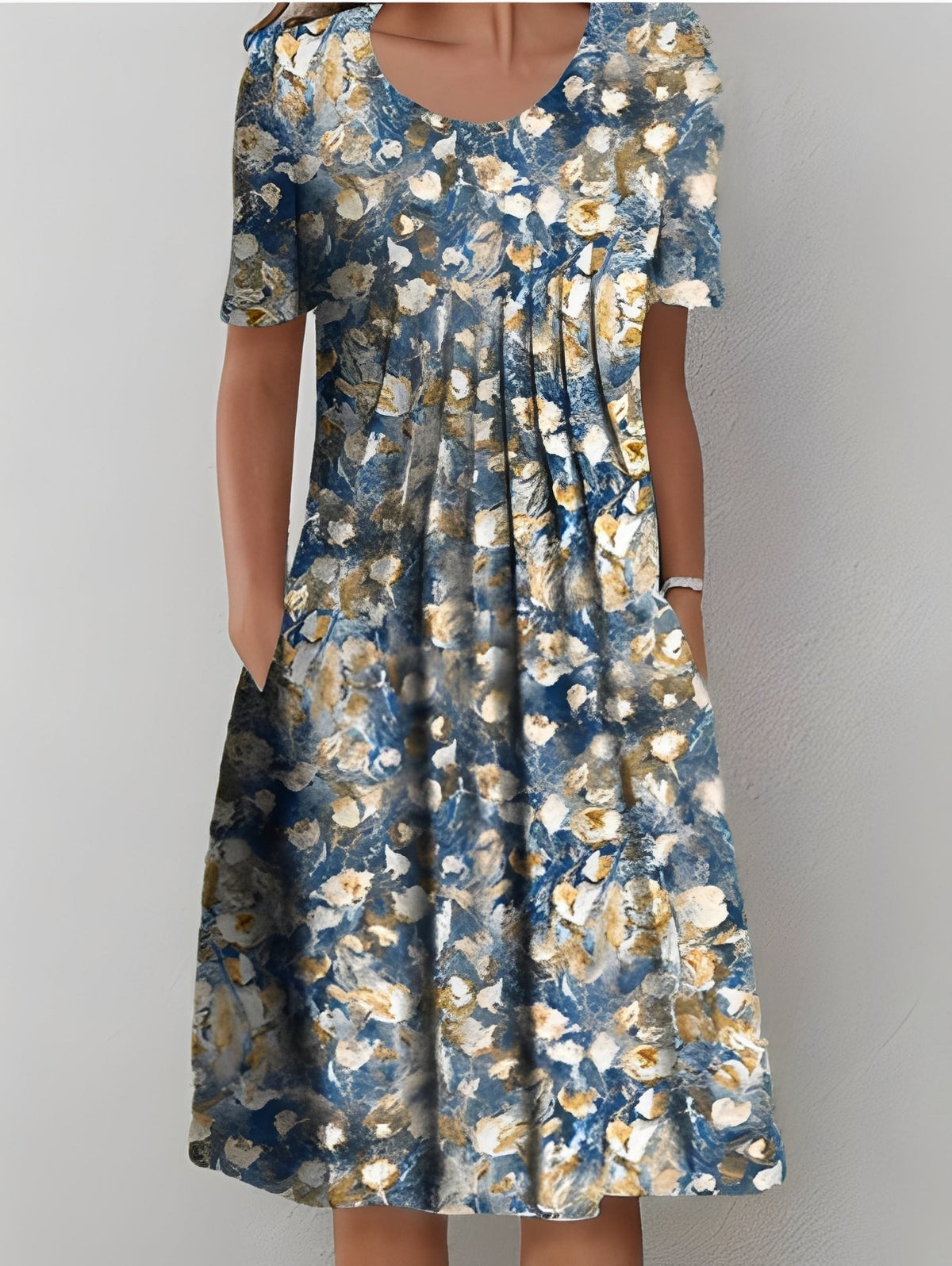 Jodie - Robe élégante avec imprimé pour femmes
