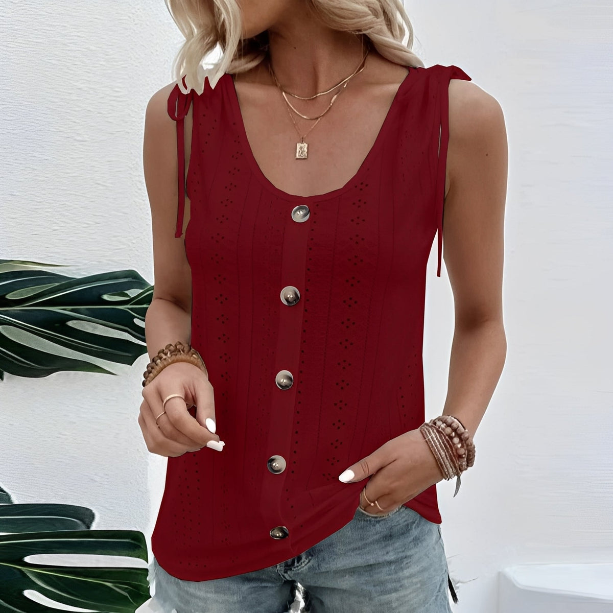 Millie - Débardeur chic sans manches pour femmes