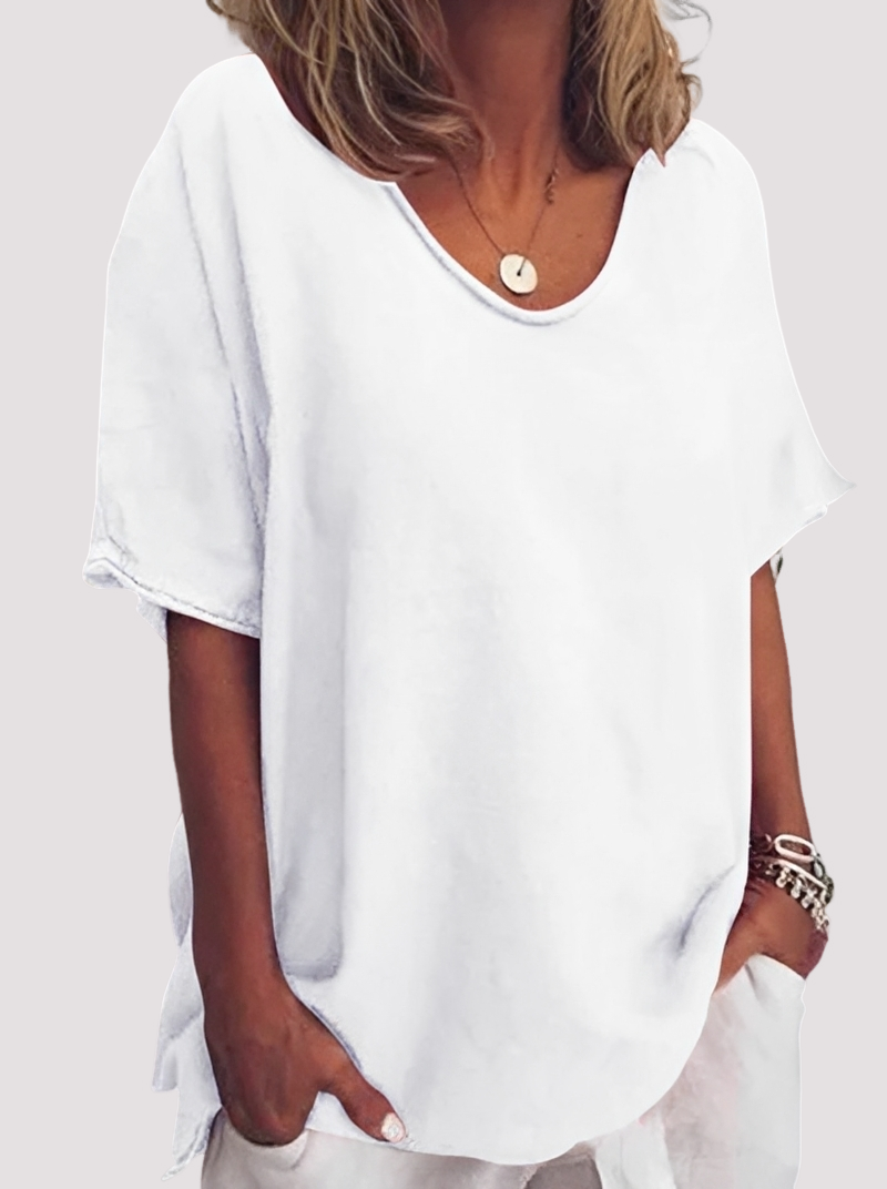 Joanne - Chemise décontractée et ample pour femmes