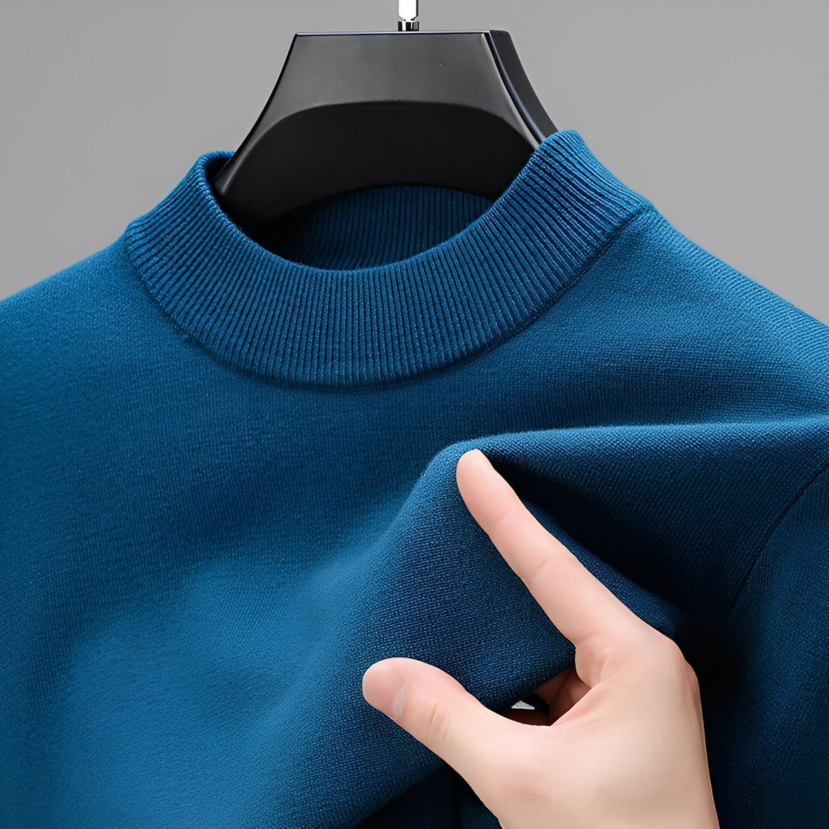 Davis - Pull décontracté avec ourlet pour hommes