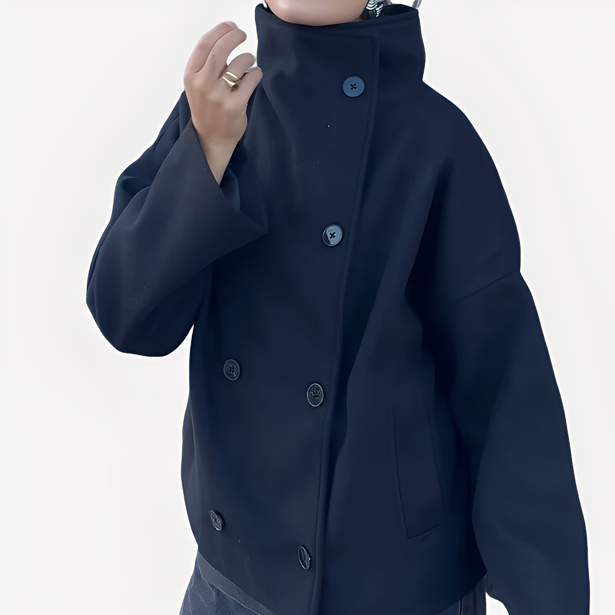 Carolyn - Manteau élégant pour femmes avec fermeture unique