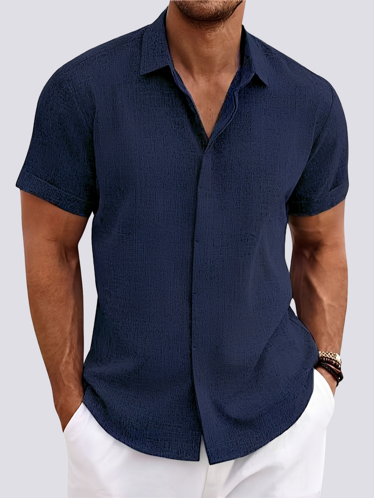 Dale - Chemise ample et décontractée pour hommes