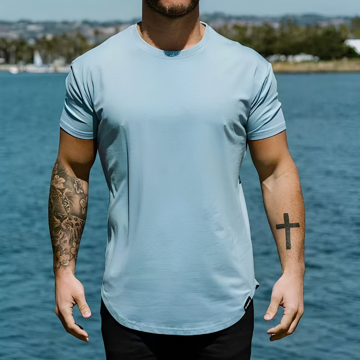 Bryan - Chemise décontractée à coupe sportive pour hommes