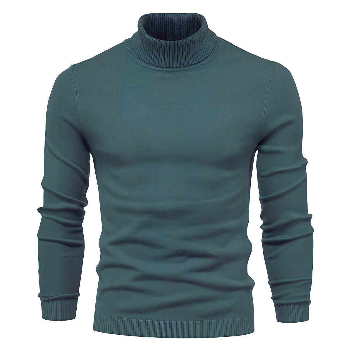 Carson - Pull avec col roulé chic