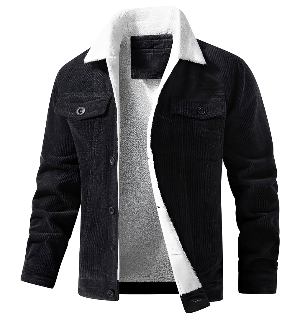 Mack - Classique Veste en Velours pour Hommes