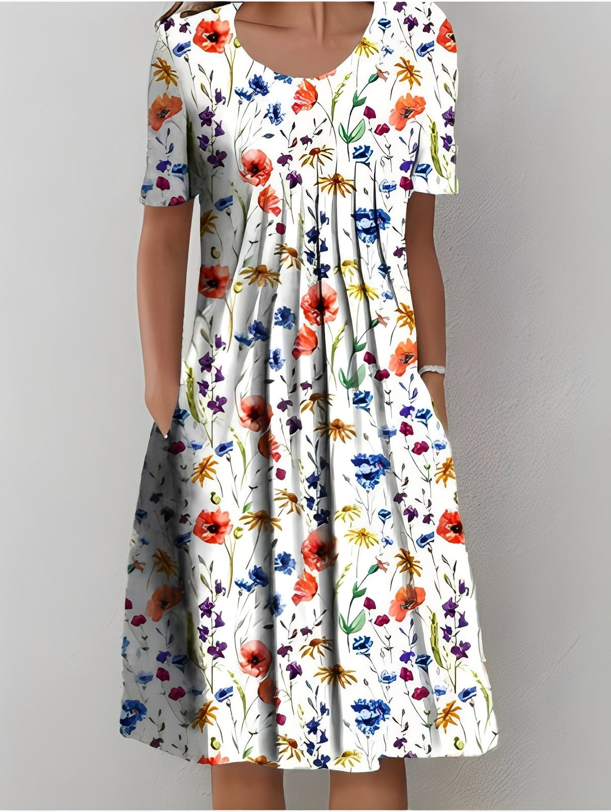 Jodie - Robe élégante avec imprimé pour femmes