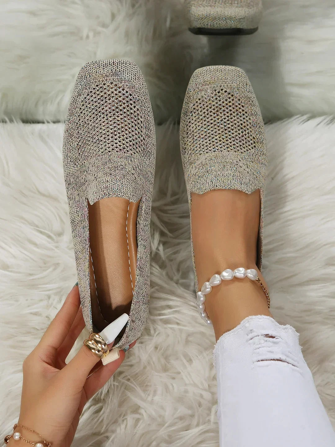 Lovely - Ballerines antidérapantes confortables pour femmes