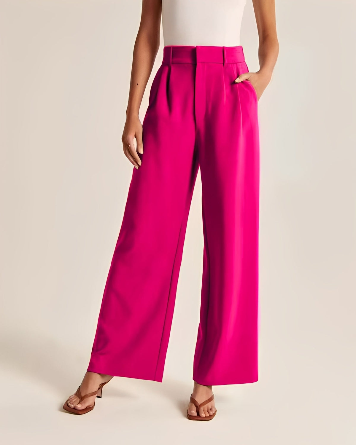 Ruth - Pantalon chic à jambes larges pour femmes