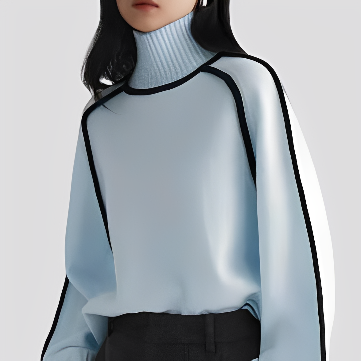 Azalea - Pull avec col roulé, chic et chaud