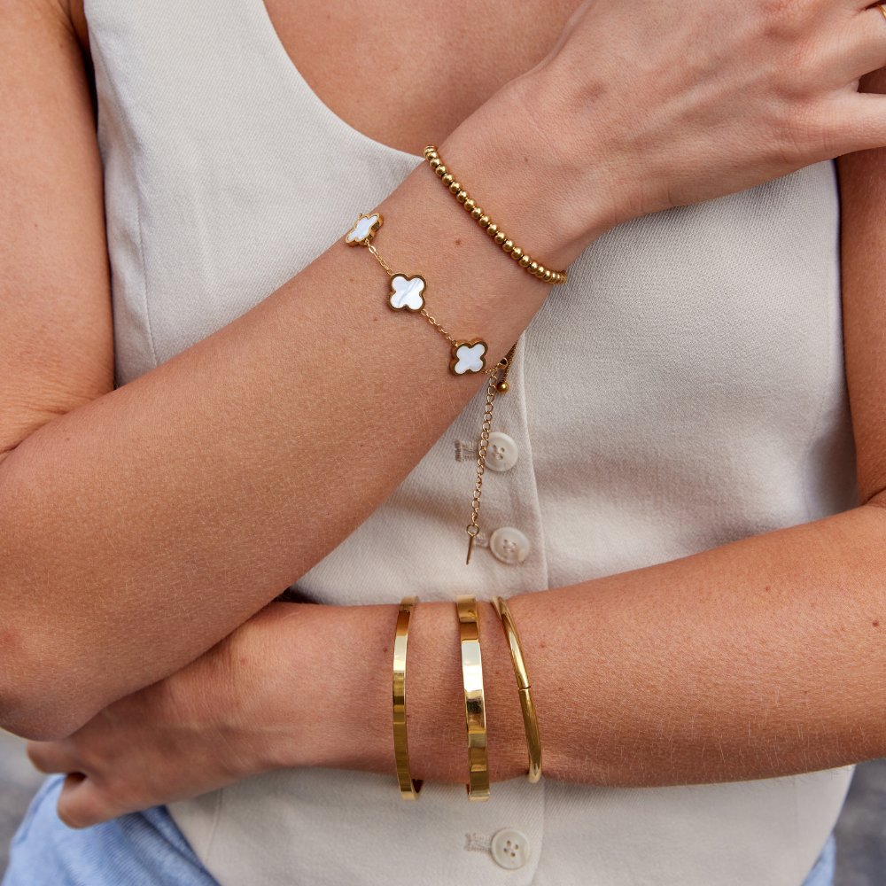 Lily – Bracelet doré