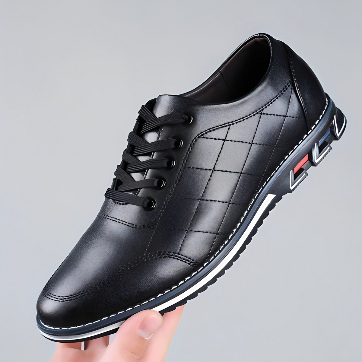 Edvin - Chaussures décontractées à lacets tendance pour homme