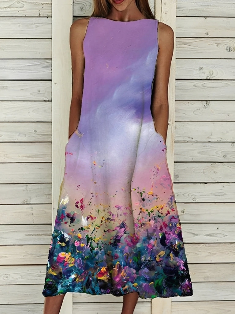 Josephine - Robe raffinée avec motif floral pour femmes