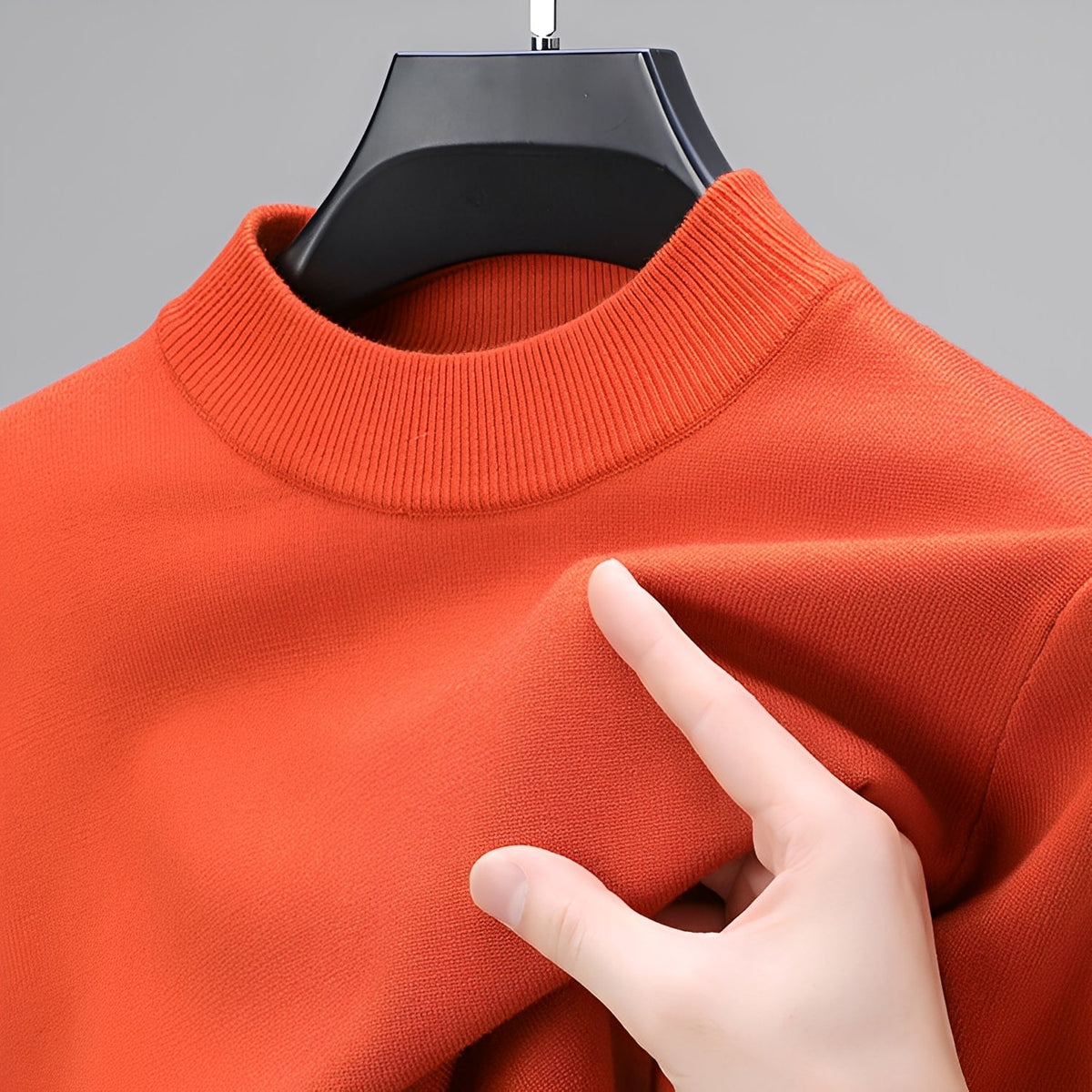 Davis - Pull décontracté avec ourlet pour hommes