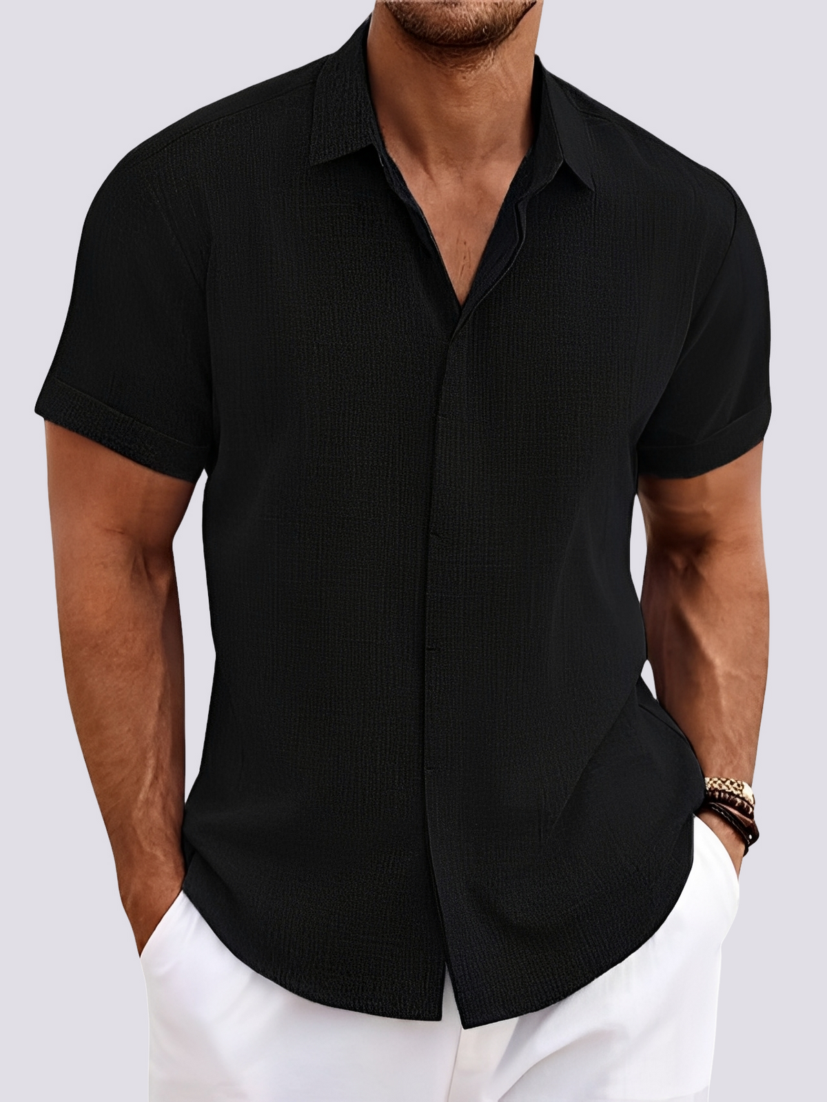 Dale - Chemise ample et décontractée pour hommes