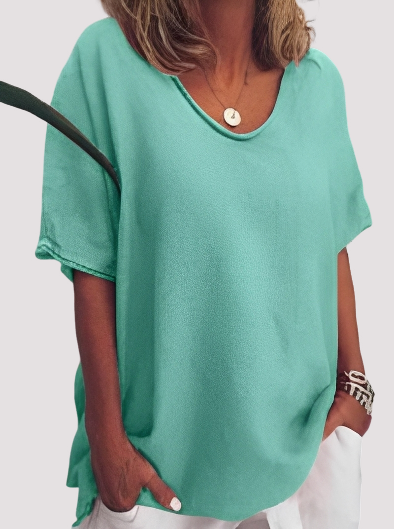 Joanne - Chemise décontractée et ample pour femmes