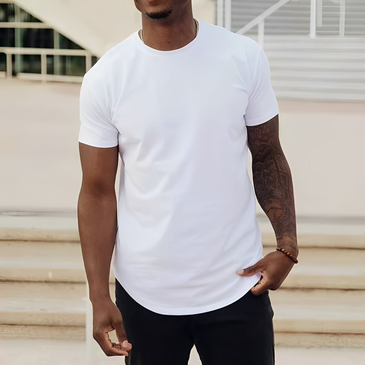 Bryan - Chemise décontractée à coupe sportive pour hommes