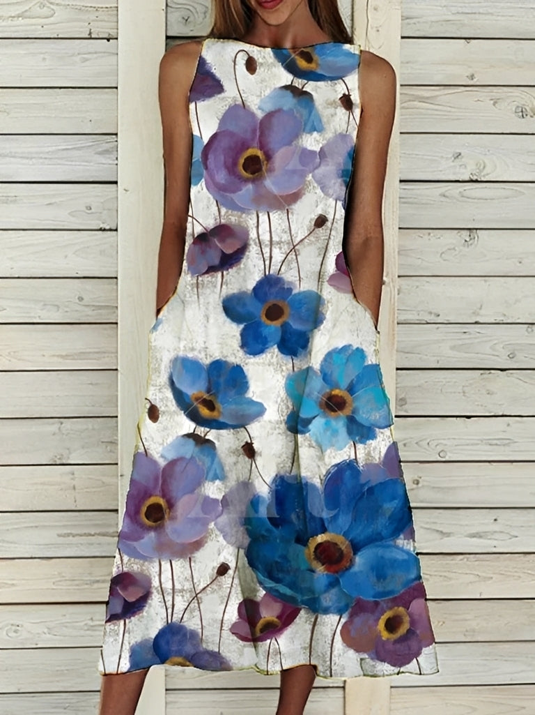 Josephine - Robe raffinée avec motif floral pour femmes