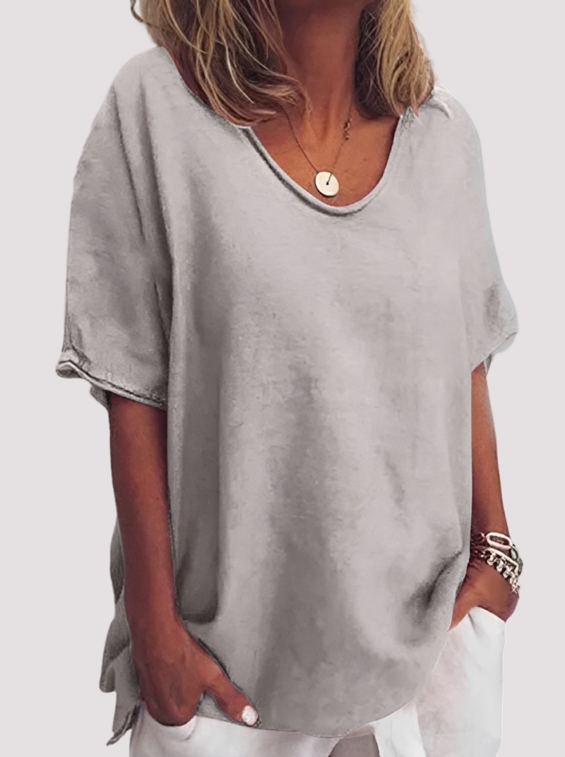 Joanne - Chemise décontractée et ample pour femmes