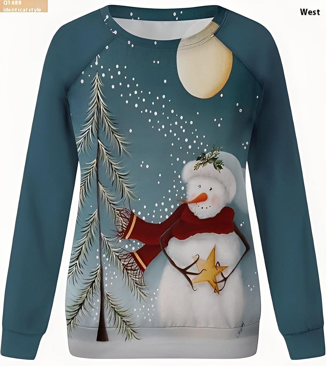 Quinty - Tricot de Noël pour femme